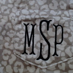BLOOPER CLOTHING: Monogrammed Softspun Lounge Top