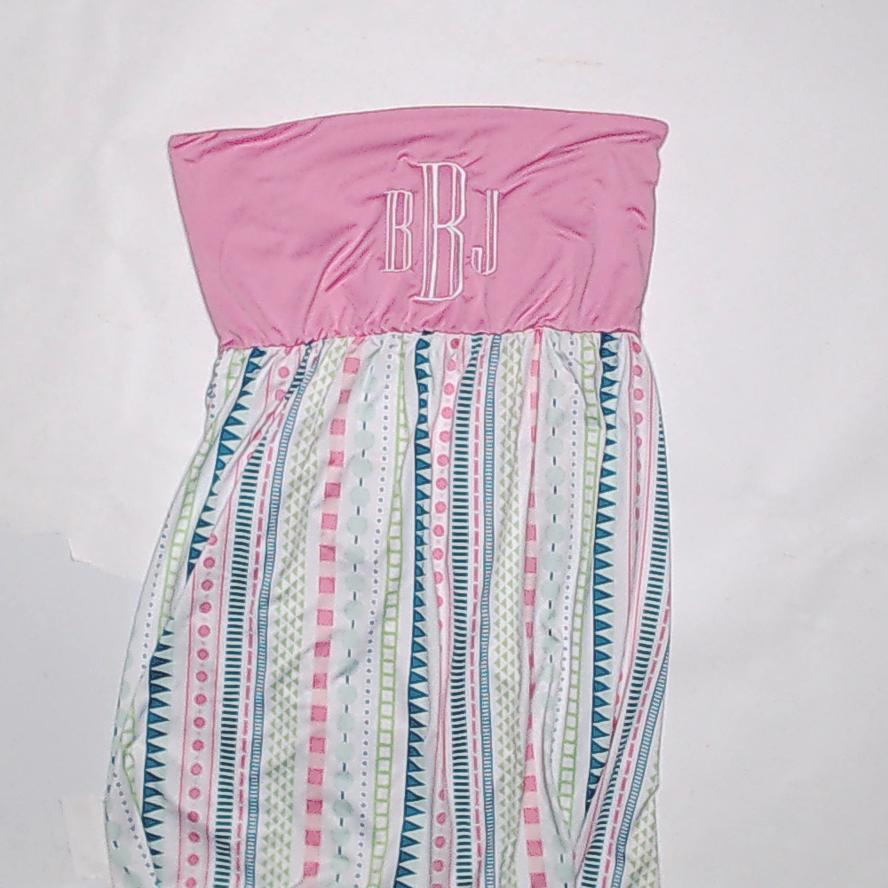 BLOOPER SWIM: Monogrammed Beach Cover Up