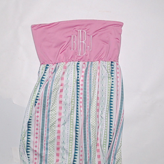 BLOOPER SWIM: Monogrammed Beach Cover Up