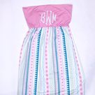 BLOOPER SWIM: Monogrammed Beach Cover Up