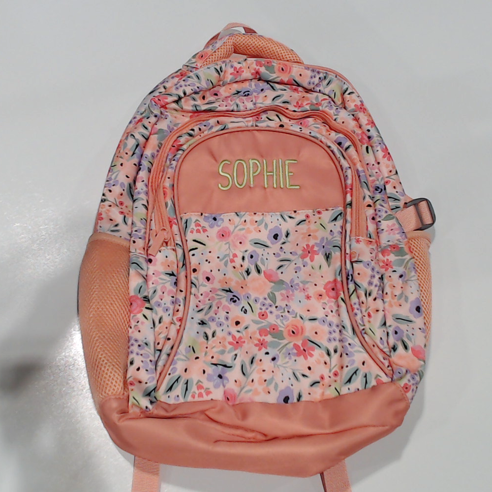 BLOOPER KIDS: Monogrammed Backpack