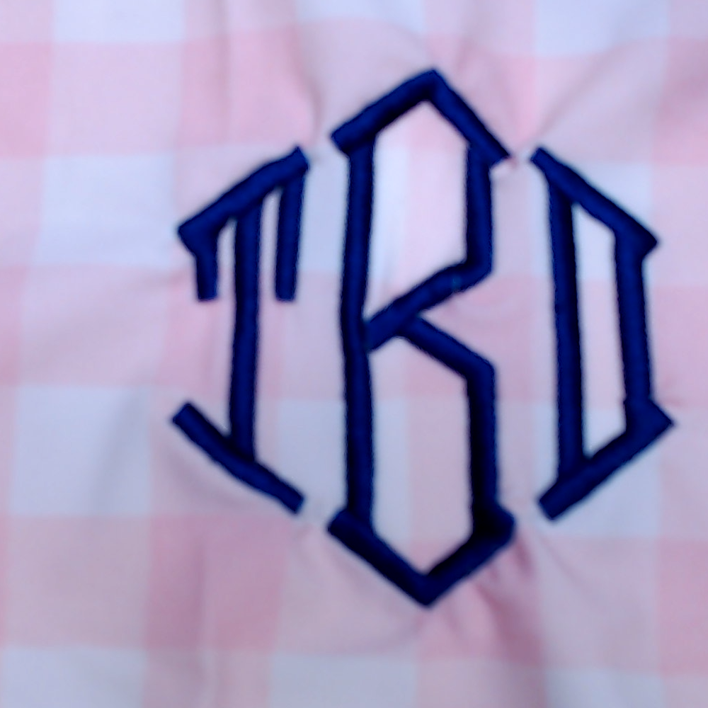 BLOOPER SWIM: Monogrammed Sarong