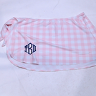 BLOOPER SWIM: Monogrammed Sarong