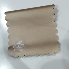 BLOOPER ACCESSORY: Monogrammed Desk Mat