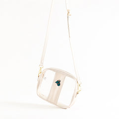 coastal carolina bone clear stadium crossbody studio shot