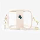 Coastal Carolina Chanticleers Clear Stadium Crossbody Bag | Bone