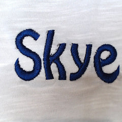 BLOOPER CLOTHING: Monogrammed Henley