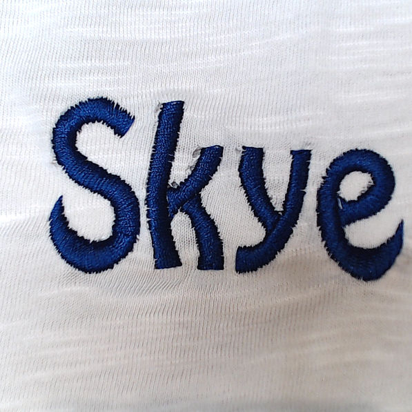 BLOOPER CLOTHING: Monogrammed Henley