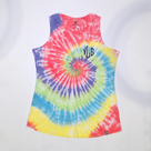 BLOOPER CLOTHING: Monogrammed Tie Dye Tank Top