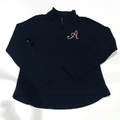 BLOOPER CLOTHING: Monogrammed Knit Quarter Zip Pullover
