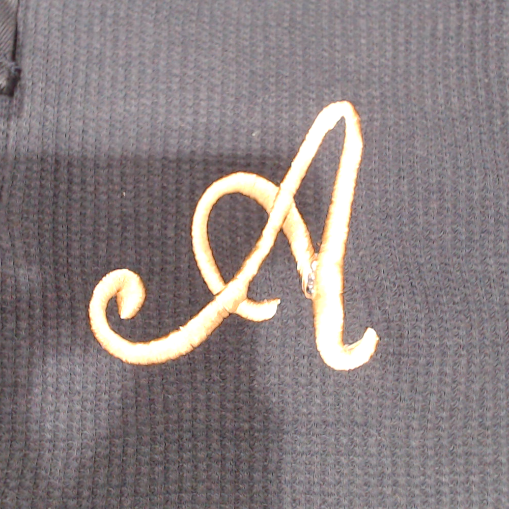 BLOOPER CLOTHING: Monogrammed Knit Quarter Zip Pullover