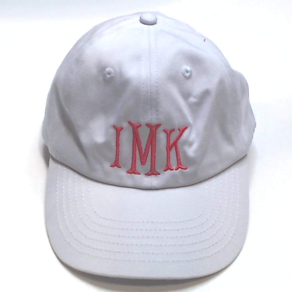 BLOOPER ACCESSORY: Monogrammed Baseball Hat