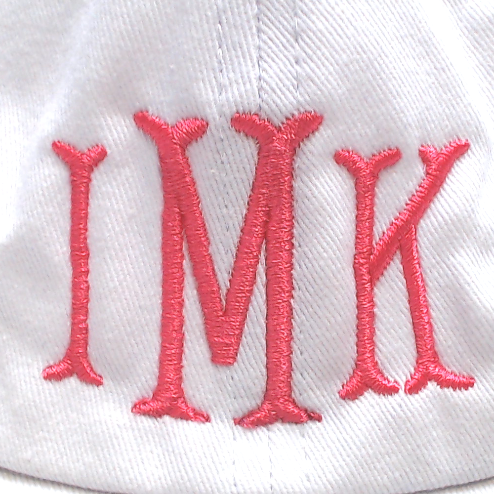 BLOOPER ACCESSORY: Monogrammed Baseball Hat