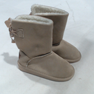 BLOOPER KIDS: Monogrammed Kids Sherpa Tie Booties