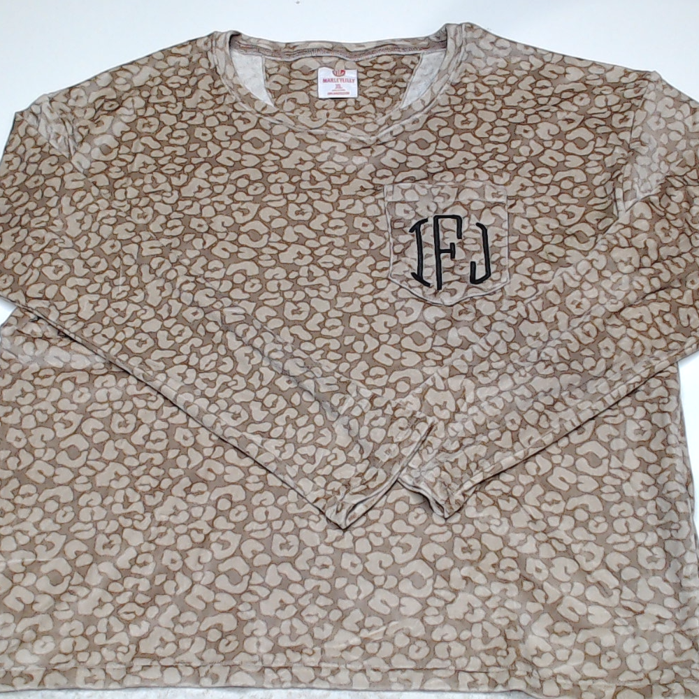 BLOOPER CLOTHING: Monogrammed Softspun Lounge Shirt