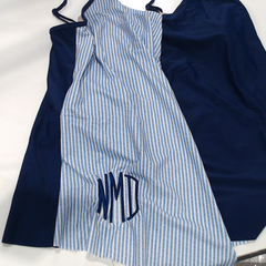 BLOOPER SWIM: Monogrammed Ruched Tankini