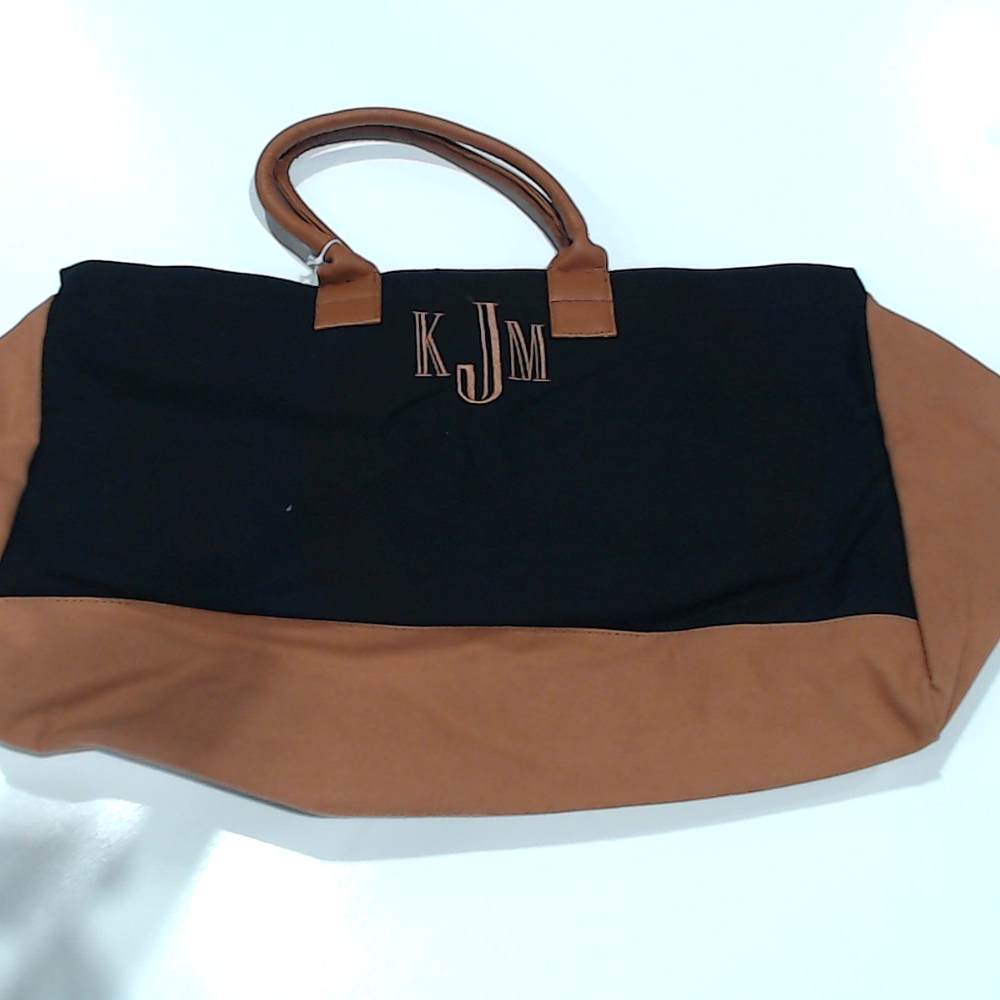 BLOOPER BAG: Monogrammed Upscale Weekender