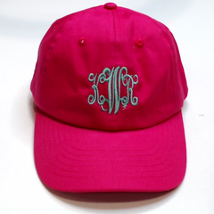 BLOOPER ACCESSORY: Monogrammed Baseball Hat