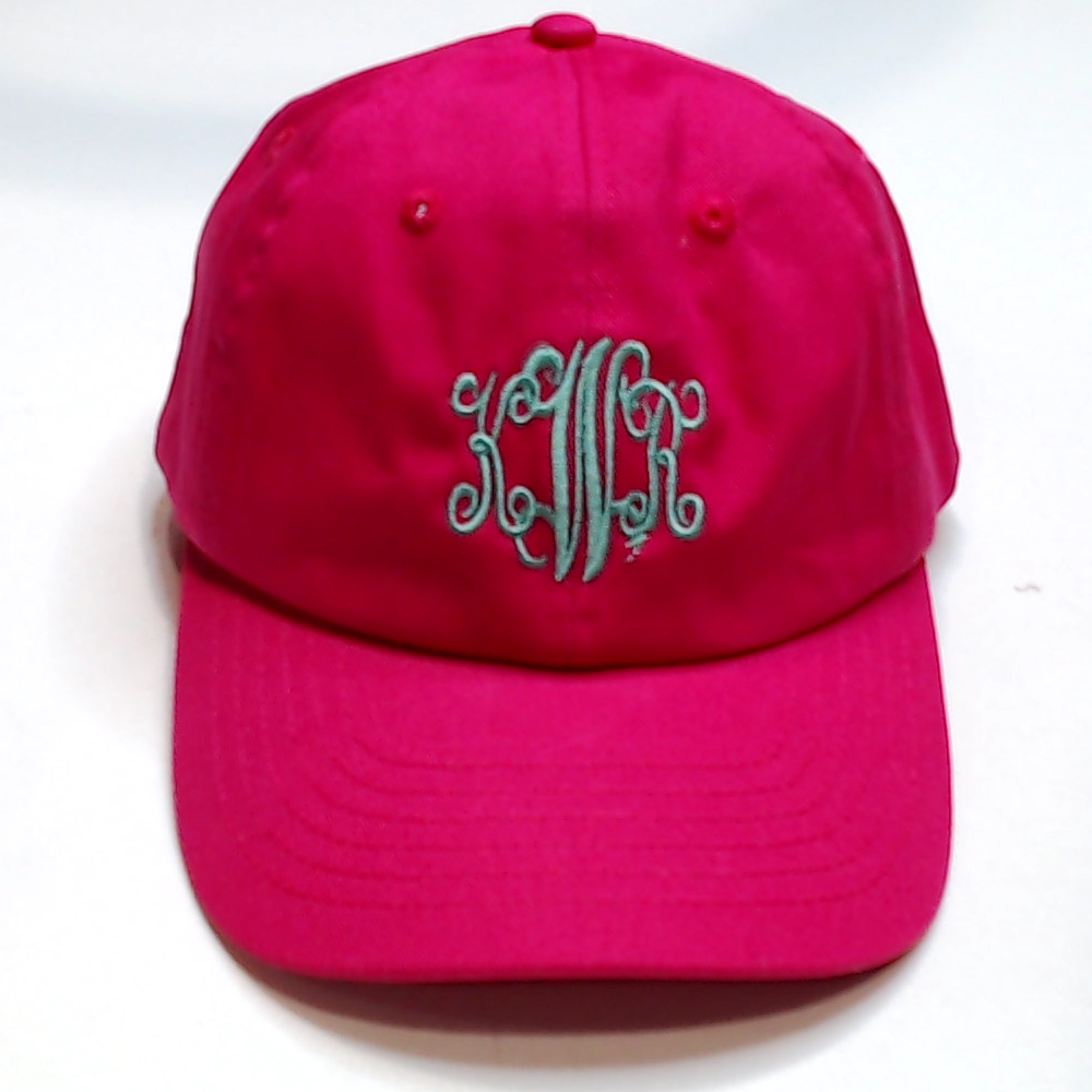 BLOOPER ACCESSORY: Monogrammed Baseball Hat