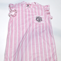 BLOOPER KIDS: Monogrammed Girls Nightgown