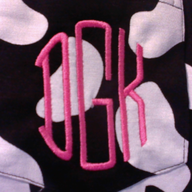 BLOOPER CLOTHING: Monogrammed Midi Dress
