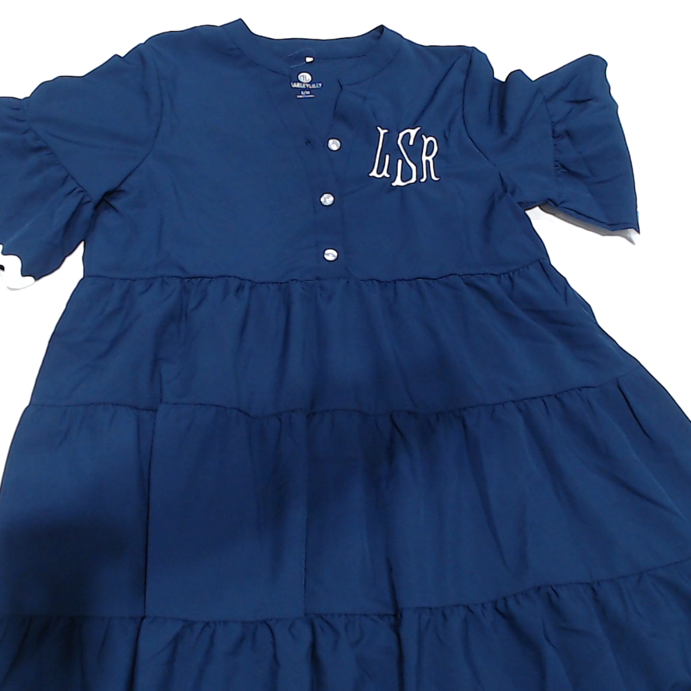 BLOOPER CLOTHING: Monogrammed Ric Rac Dress