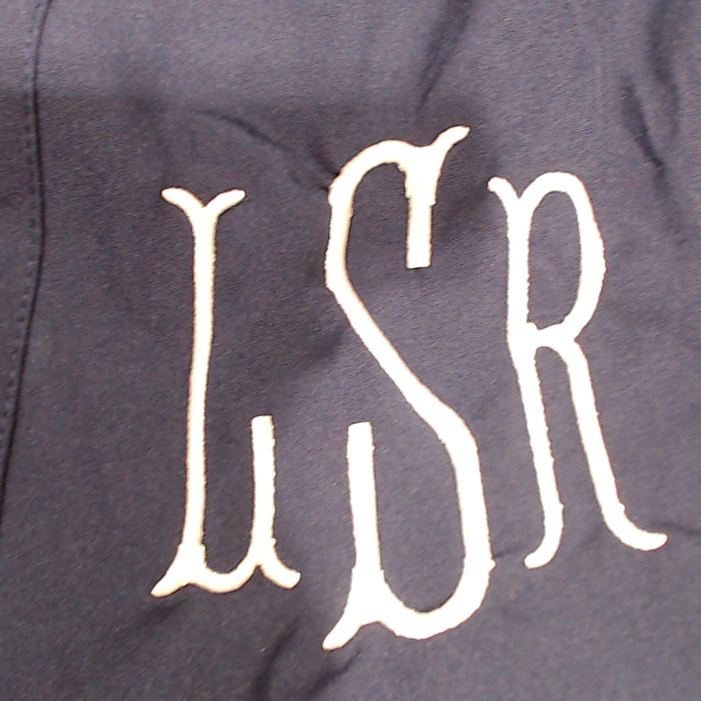 BLOOPER CLOTHING: Monogrammed Ric Rac Dress