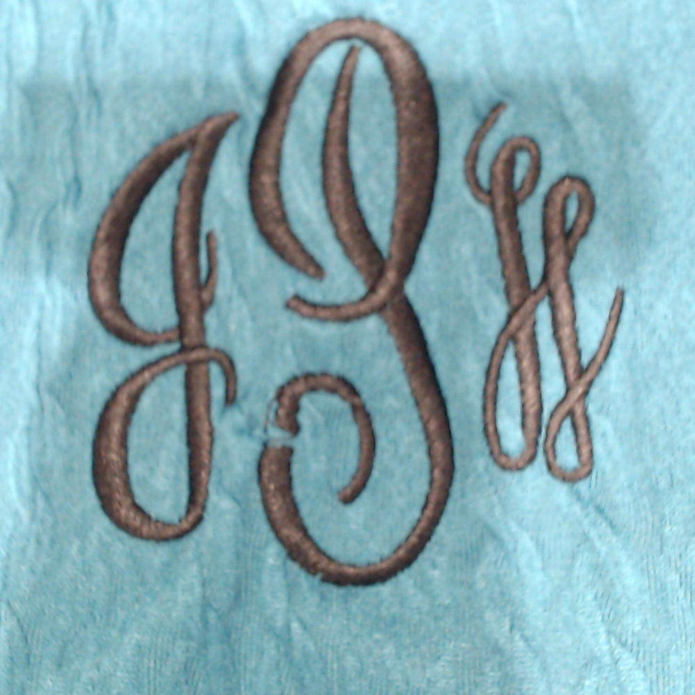 BLOOPER CLOTHING: Monogrammed Cable Knit Pullover