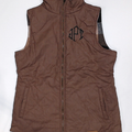 BLOOPER CLOTHING: Monogrammed Reversible Vest