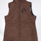 BLOOPER CLOTHING: Monogrammed Reversible Vest
