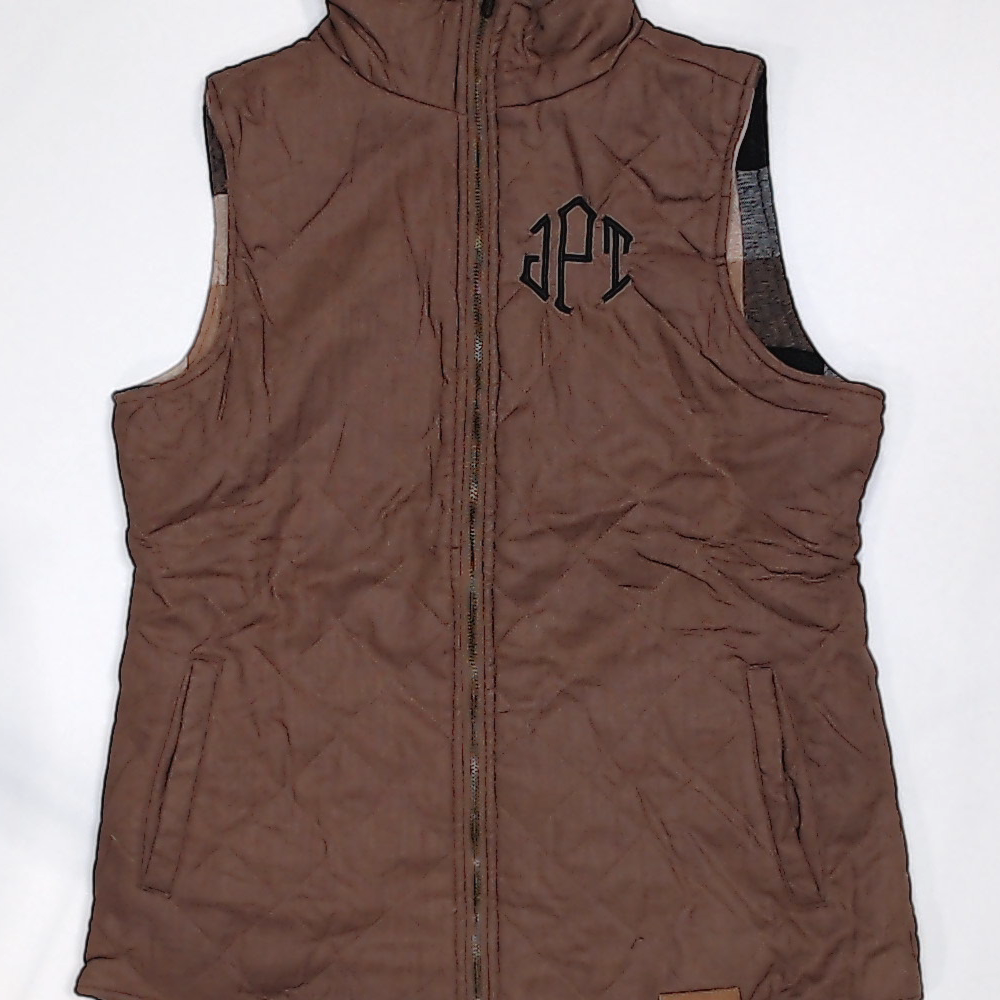 BLOOPER CLOTHING: Monogrammed Reversible Vest