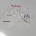 BLOOPER KIDS: Monogrammed Girls Hair Bow
