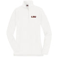 lsu white pullover sweatshirt