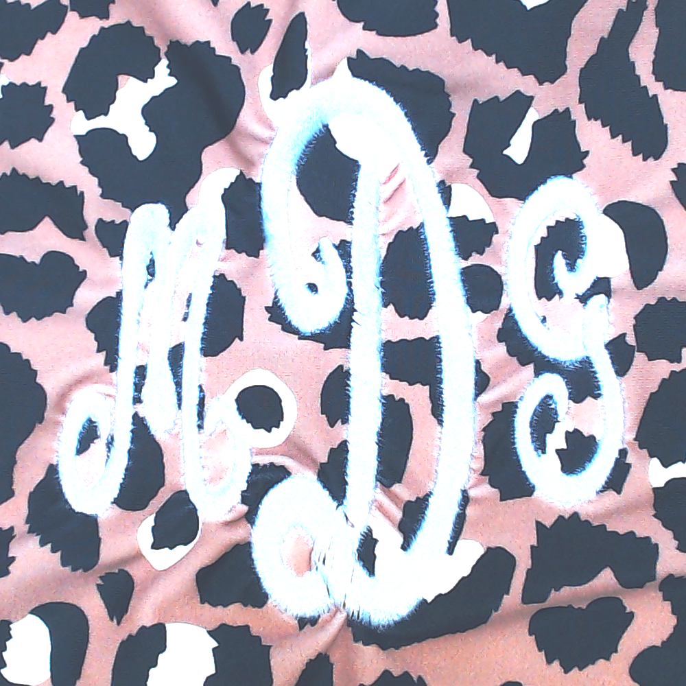 BLOOPER KIDS: Monogrammed Kids Ruffle Tankini