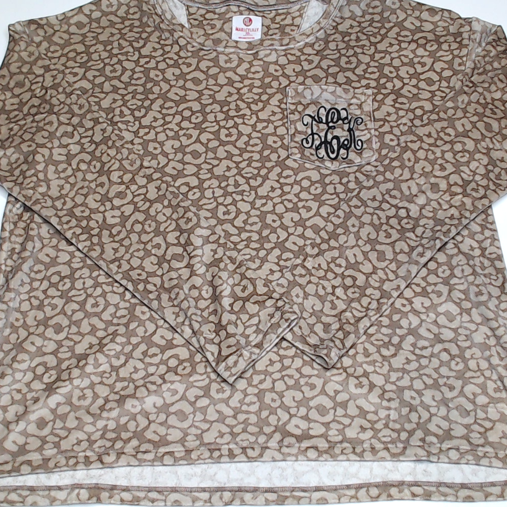 BLOOPER CLOTHING: Monogrammed Softspun Lounge Shirt