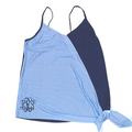 BLOOPER SWIM: Monogrammed Ruched Tankini
