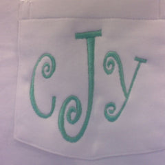 BLOOPER CLOTHING: Monogrammed Ringer Tee