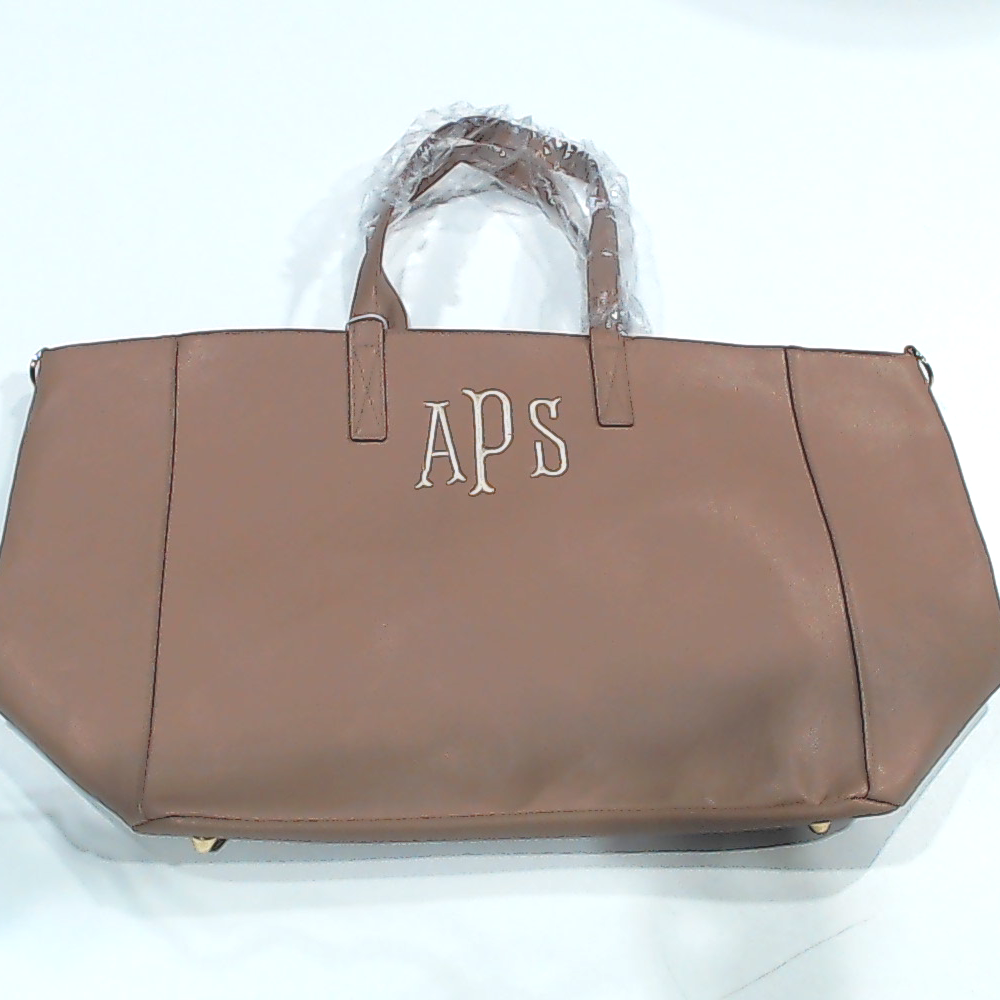BLOOPER BAG: Monogrammed Carry On Travel Tote