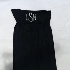 BLOOPER SWIM: Monogrammed Beach Cover Up