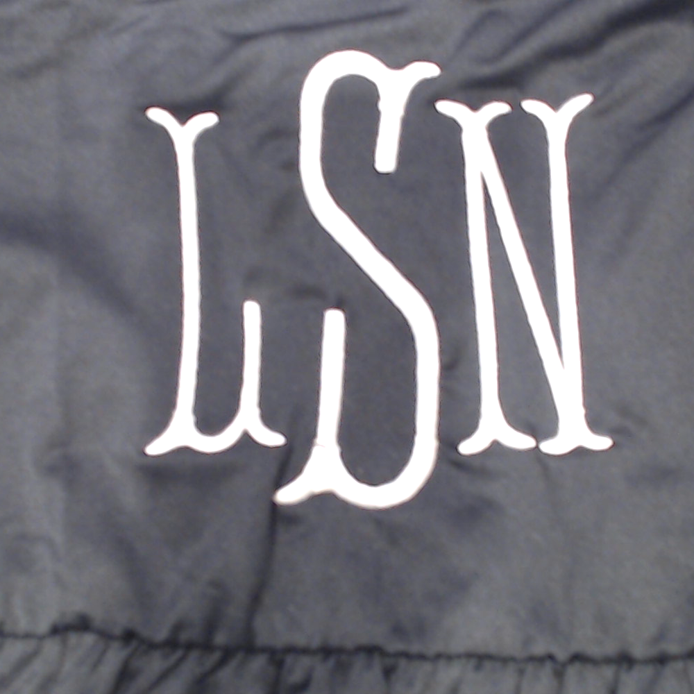 BLOOPER SWIM: Monogrammed Beach Cover Up