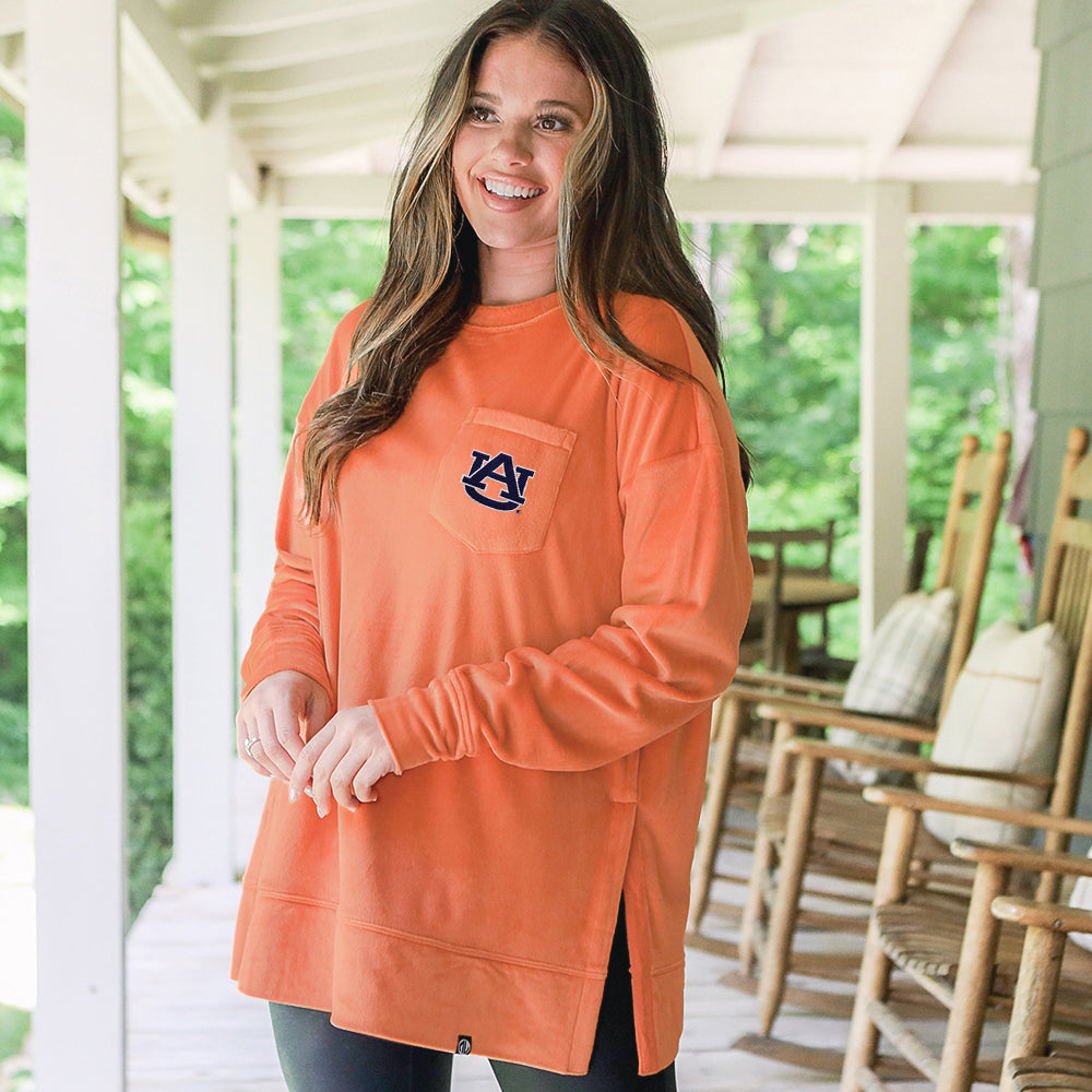 auburn tigers pumpkin softspun sweatshirt