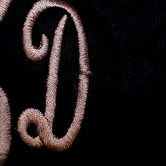 BLOOPER CLOTHING: Monogrammed Reversible Vest
