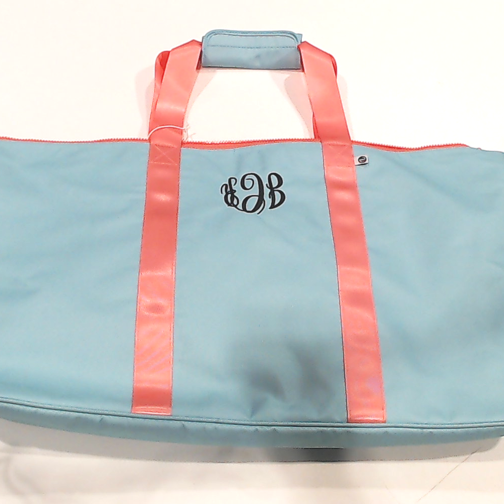BLOOPER BAG: Monogrammed Travel Bag Set