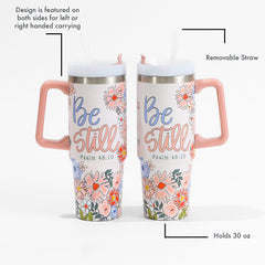 festive travel tumbler infographic