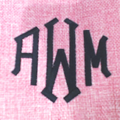 BLOOPER BAG: Monogrammed Sequin Tote Bag