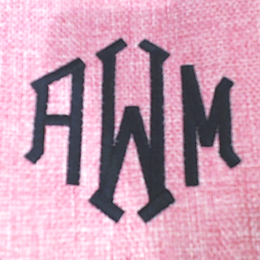 BLOOPER BAG: Monogrammed Sequin Tote Bag