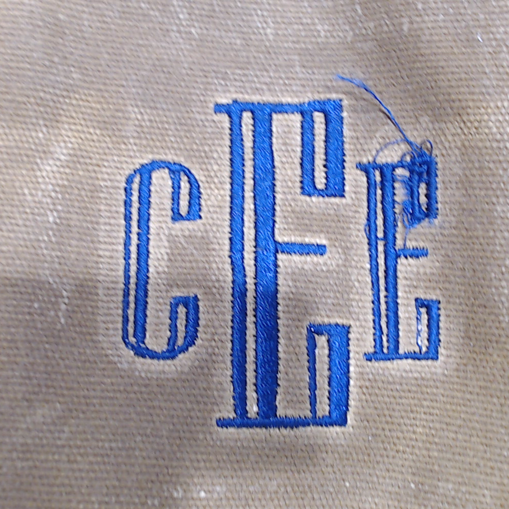 BLOOPER BAG: Personalized Waxed Canvas Tool Bag