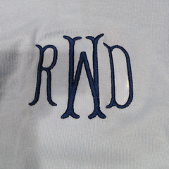 BLOOPER KIDS: Monogrammed Baby Layette Gown