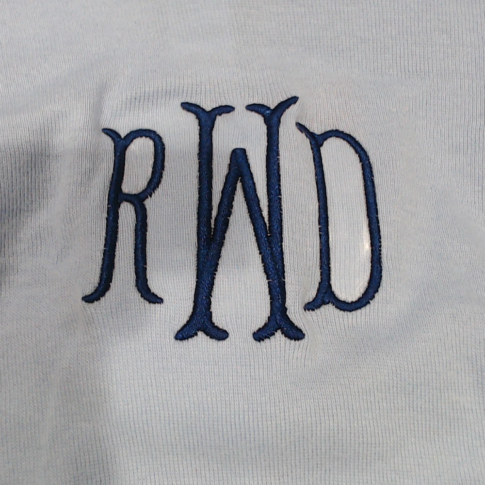 BLOOPER KIDS: Monogrammed Baby Layette Gown