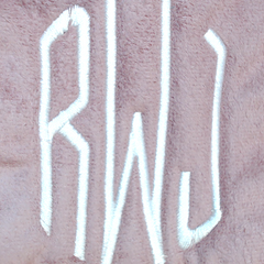 BLOOPER CLOTHING: Monogrammed Sherpa Hoodie